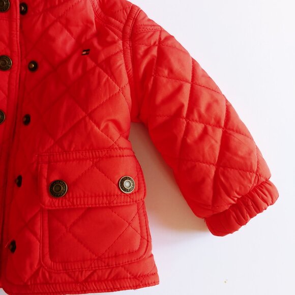 Tommy Hilfiger Lightweight Quilted Snap-Up Jacket 3-6 Months - Picture 3 of 10